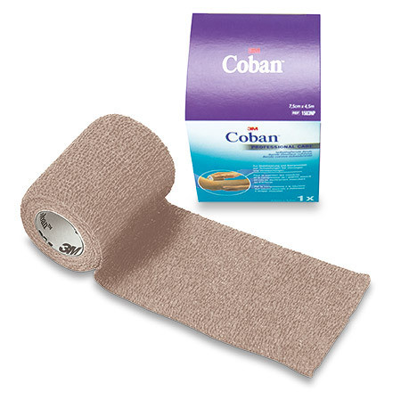 Coban-Binden hautfarbig 7,5cmx4,5m P.à 24