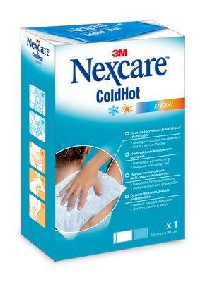 Nexcare ColdHot Maxi Biogel 195x300mm mit Vlies Schutzhülle P.à 1